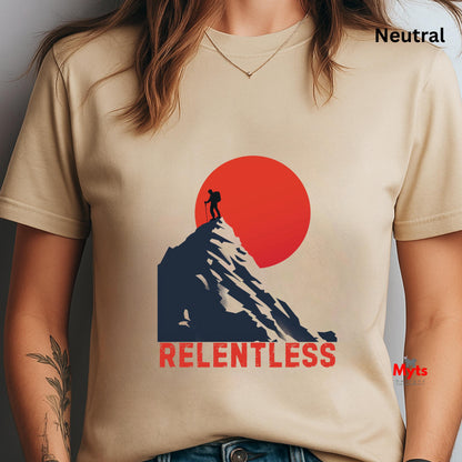 Relentless Motivational T-Shirt | Premium Gildan 64000