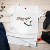cute cat graphic tee