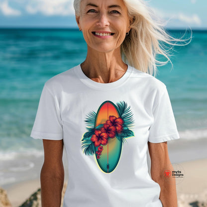 Hibiscus Surf Tee