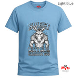 Sweet But I Will Headbutt You T-Shirt | Funny Donkey Graphic Tee