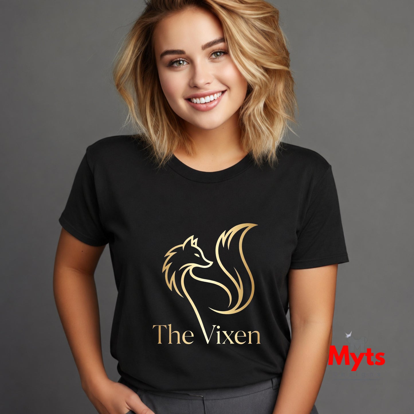The Vixen Fox T-Shirt | Elegant Feminine Graphic Tee