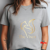 The Vixen Fox T-Shirt | Elegant Feminine Graphic Tee