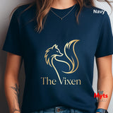 The Vixen Fox T-Shirt | Elegant Feminine Graphic Tee