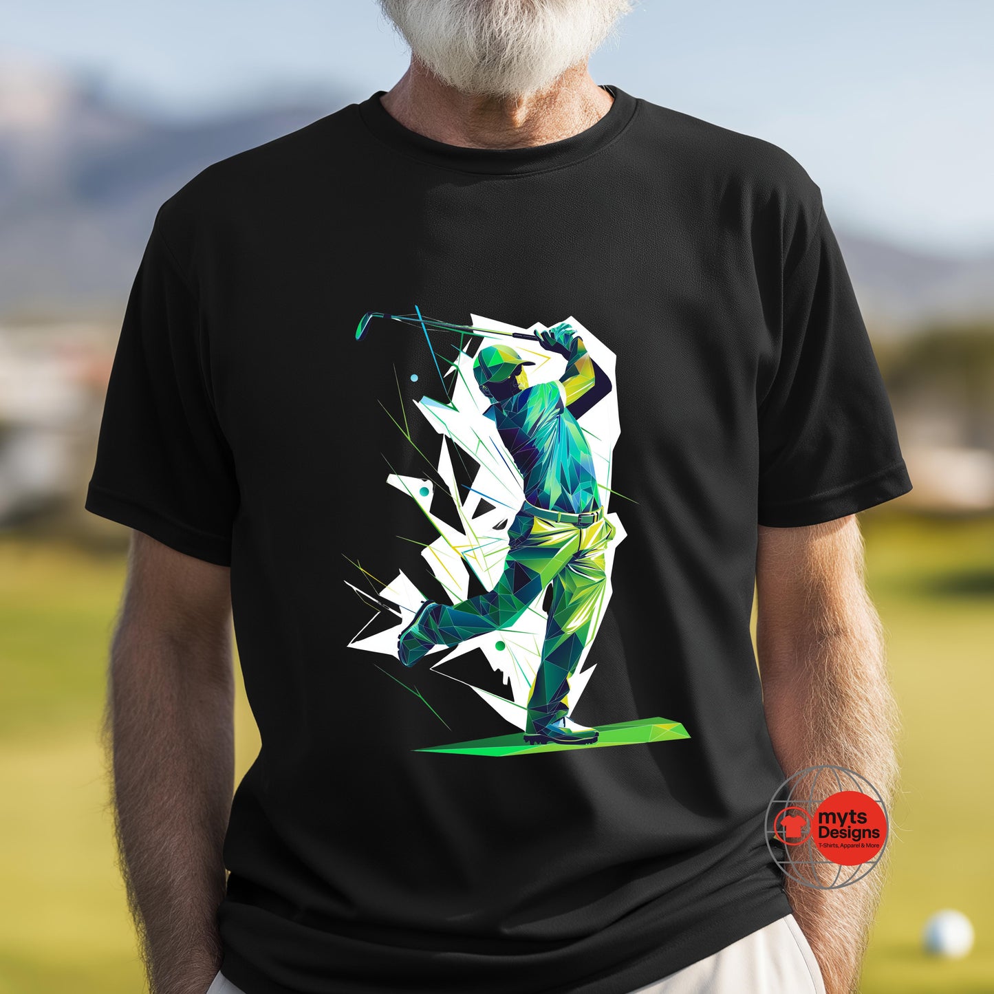 The Swing Golf T-Shirt - Premium Cotton Golfer Apparel | Gildan® 64000