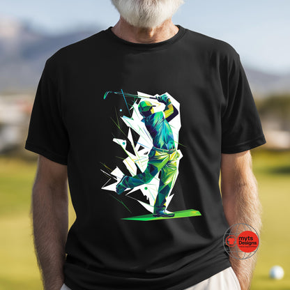 The Swing Golf T-Shirt - Premium Cotton Golfer Apparel | Gildan® 64000
