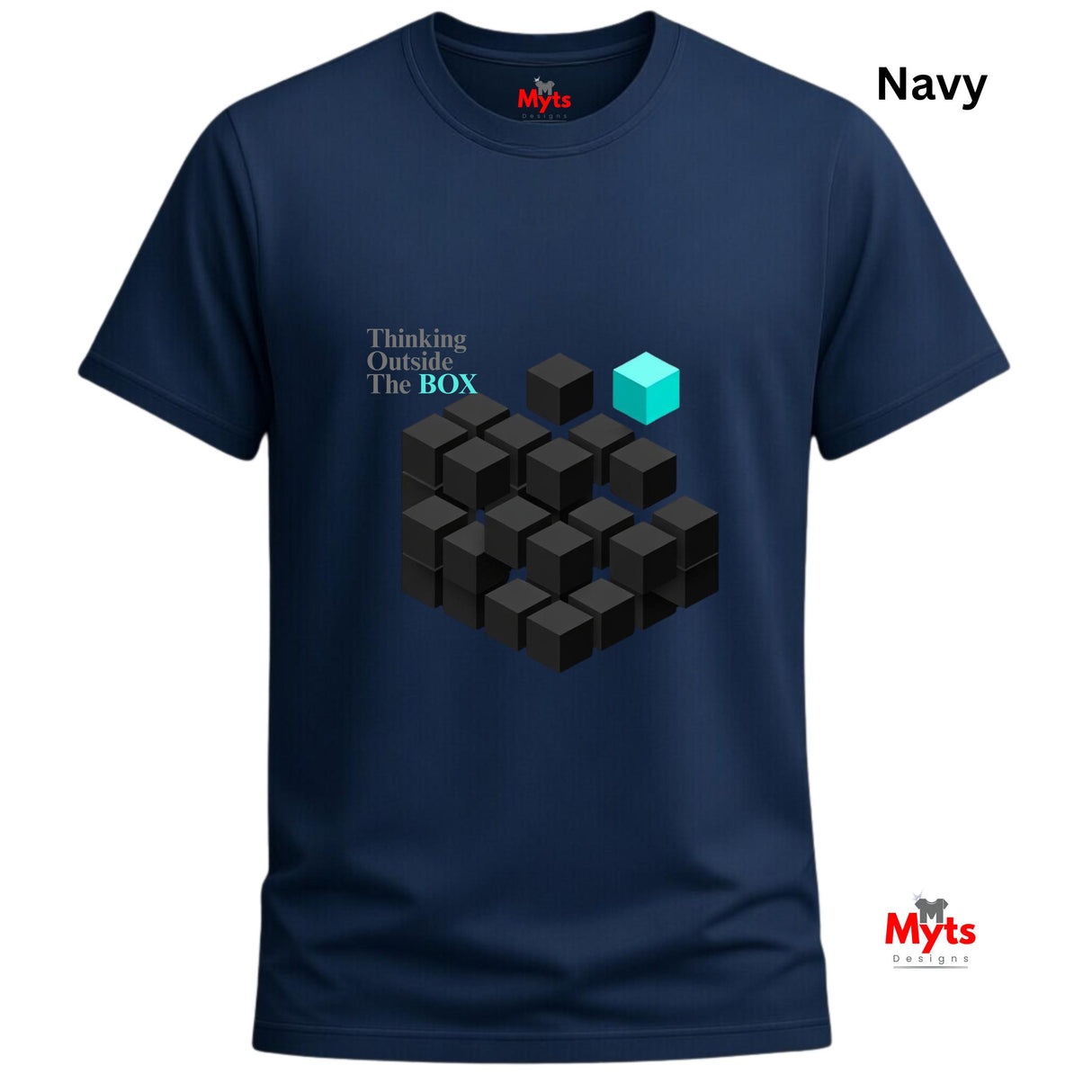Thinking Outside the Box Geometric T-Shirt – Creative Mind Tee