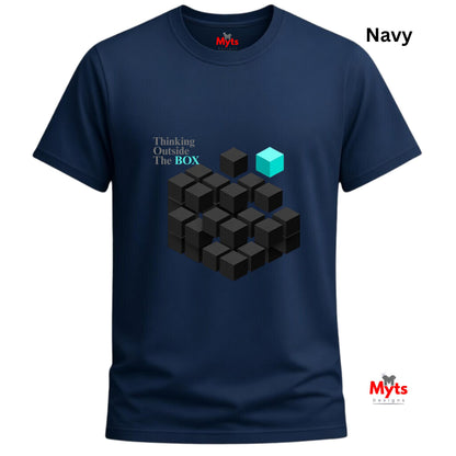 Thinking Outside the Box Geometric T-Shirt – Creative Mind Tee