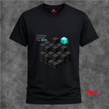 Thinking Outside the Box Geometric T-Shirt – Creative Mind Tee