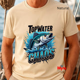 Top Water Chaos - Premium Fishing T-Shirt (Gildan 64000)
