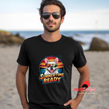Retro Bulldog Summer T-Shirt - Vintage Surf