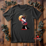 Japanese Geisha T-Shirt - Traditional Art Design