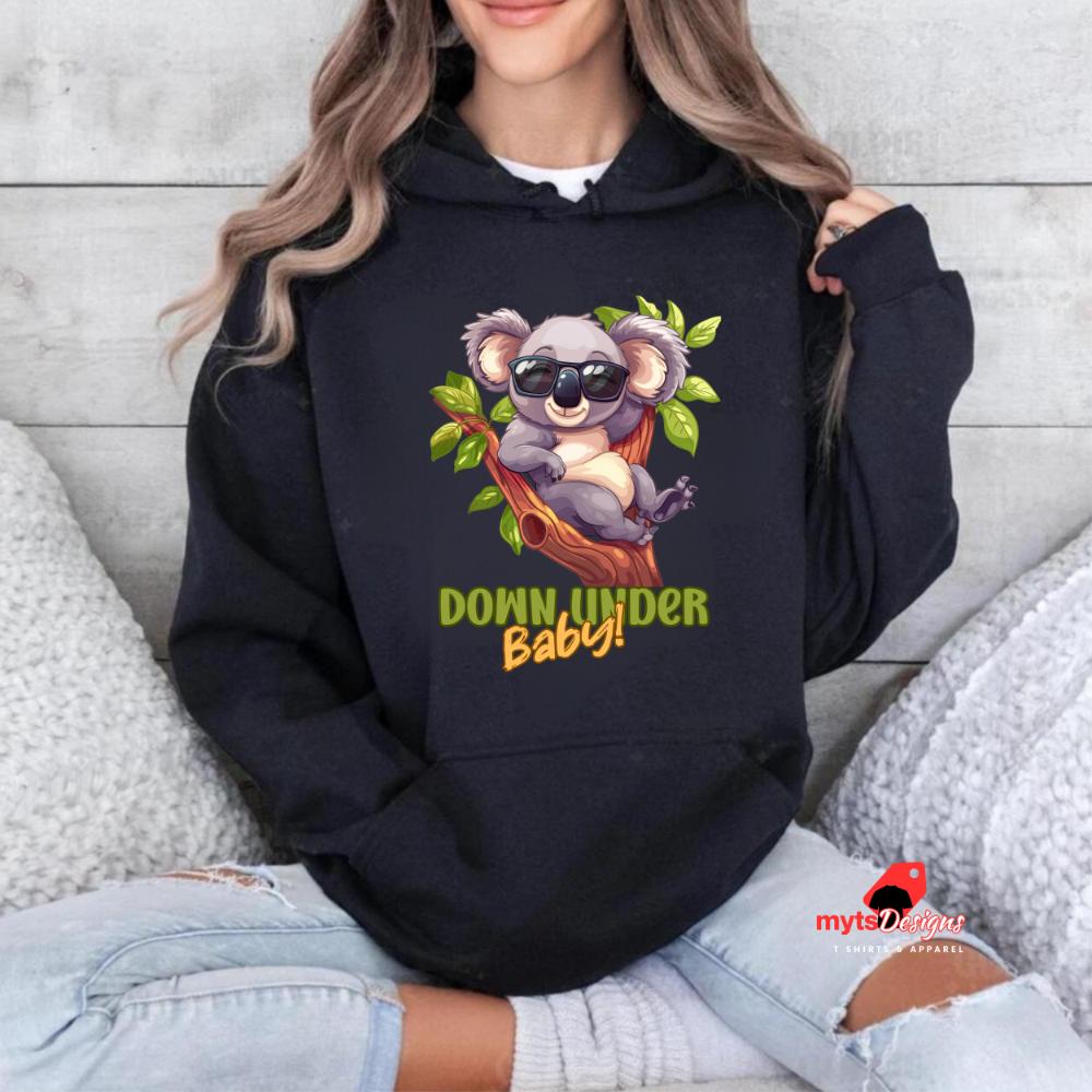 Koala Hoodie,Australian Hoodies,Australiana shirt, Funny hoodie,Aussie theme, Gift Hoodie,Koala Shirts