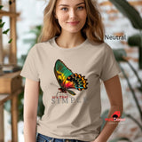 Beautiful Butterfly T-Shirt - Inspirational Women's Casual Tee