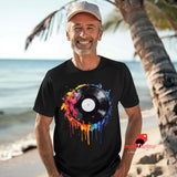 Retro Vinyl Record T-Shirt | Music Lover Gift | Vintage Graphic Tee