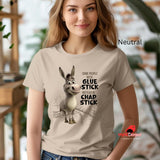 Funny Donkey T-Shirt - Hilarious Animal Quote Tee for Men & Women
