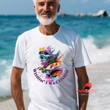 Wishin' I Was Fishin' Pop Art Fishing T-Shirt