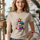 A Book A Day T-Shirt - Pop Art Book Lover & Teacher Gift