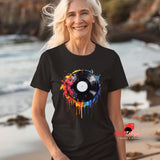 Retro Vinyl Record T-Shirt | Music Lover Gift | Vintage Graphic Tee
