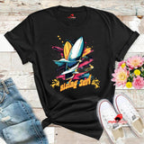Rising Surf Summer T-Shirt - Vintage Ocean Wave Graphic Tee