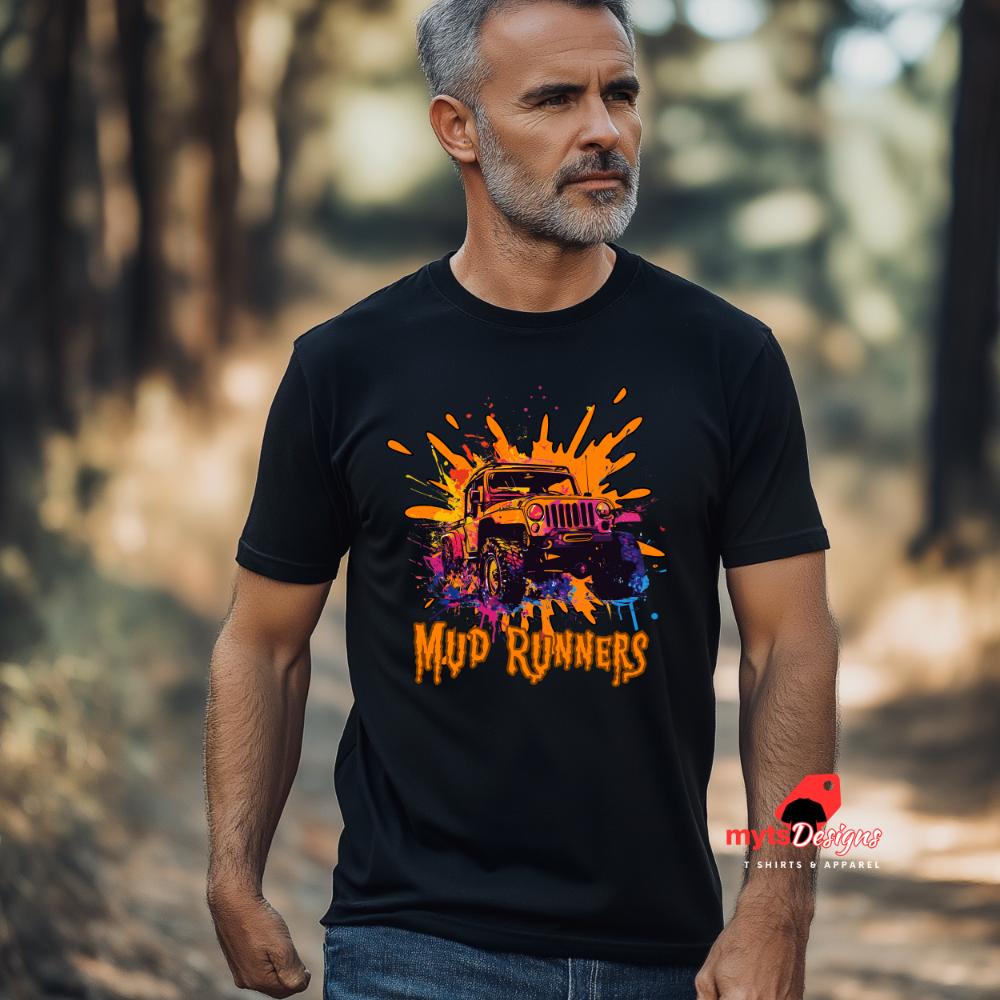 Mud Runners T-Shirt - 4x4 Off-Road Adventure Shirt for Enthusiasts