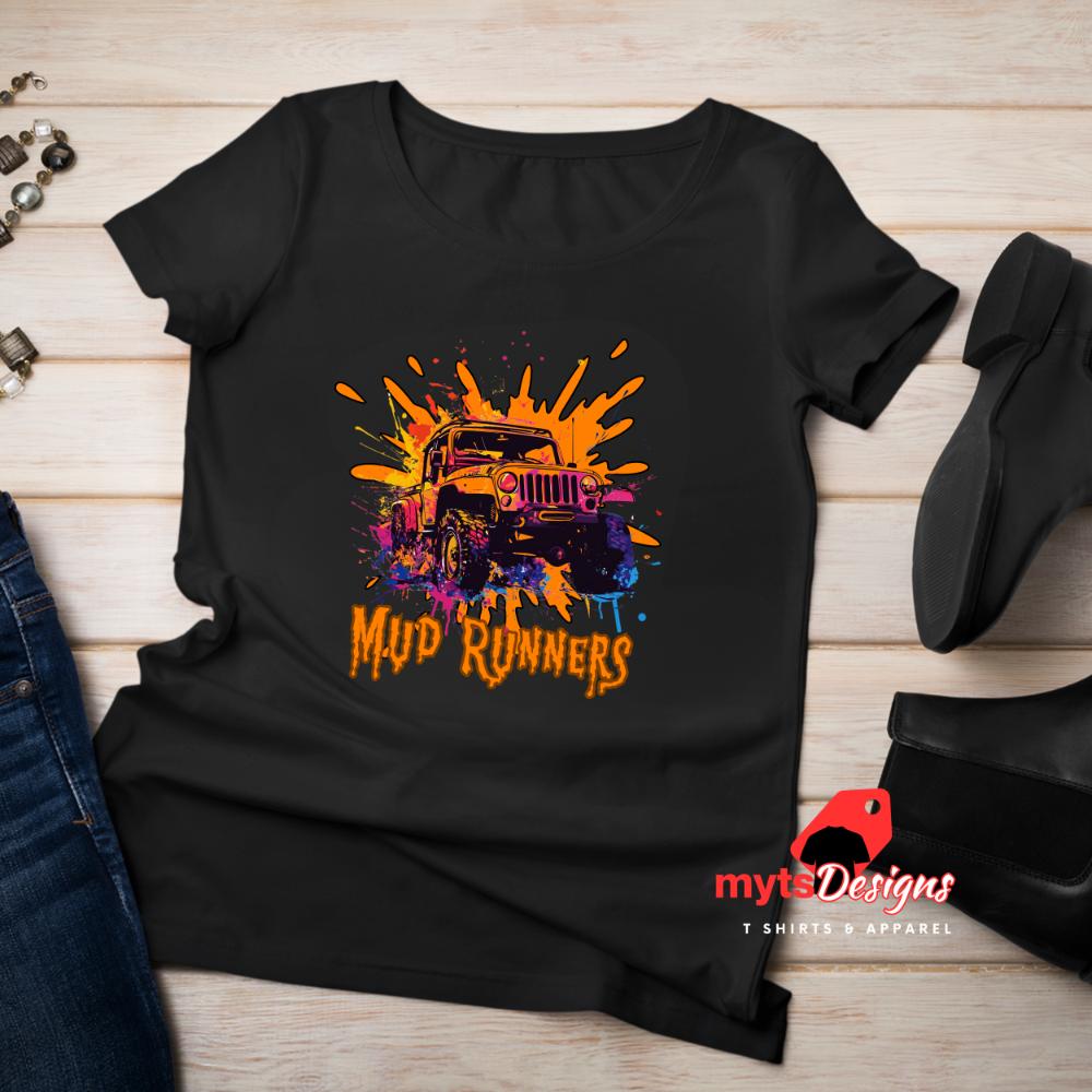 4x4 Adventure Shirt, Mud Runners T-shirt,Off-Road Enthusiast Gift,Dirt Track Racing Tee, Off-Roading , Outdoor Adventure Clothing"