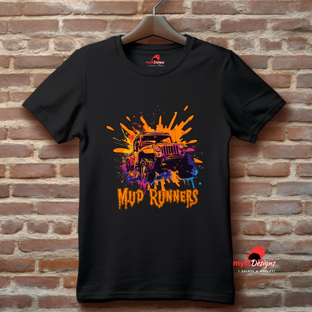 4x4 Adventure Shirt, Mud Runners T-shirt,Off-Road Enthusiast Gift,Dirt Track Racing Tee, Off-Roading , Outdoor Adventure Clothing"