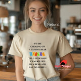 Gummy Bear T-Shirt - Funny Bear Humor Tee for Candy Lovers, Gift for Him/Her, Funny T shirt