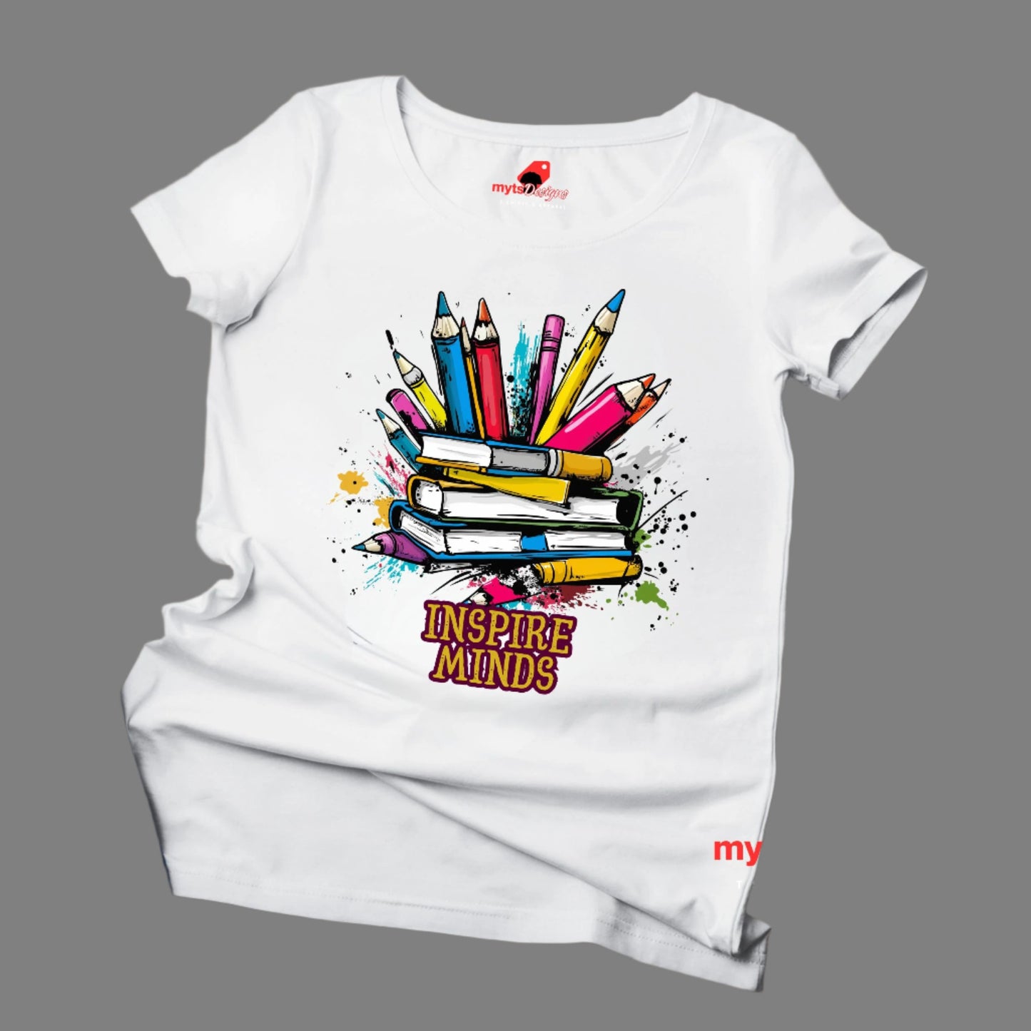 Teacher gift shirt, teacher gift, Back to school gift, Inspire Minds T-shirt, school t shirt, inspirational shirt pop art shirt