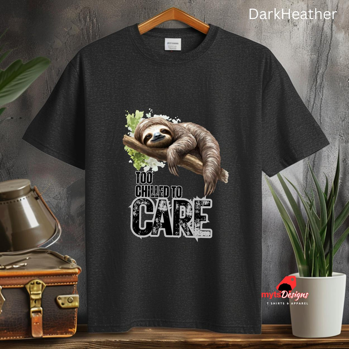 Funny Lazy Sloth T-Shirt - Cute Sloth Graphic Tee for Animal Lovers