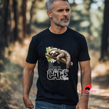 Funny Lazy Sloth T-Shirt - Cute Sloth Graphic Tee for Animal Lovers