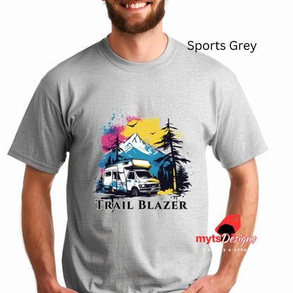 Camping T-shirt, Outdoor Adventure Holiday Tee, Hiking, Nature Lover Gift, Unisex Camping Shirt,