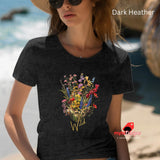 Wild Minimalist Wildflower T-Shirt - Eco Tee
