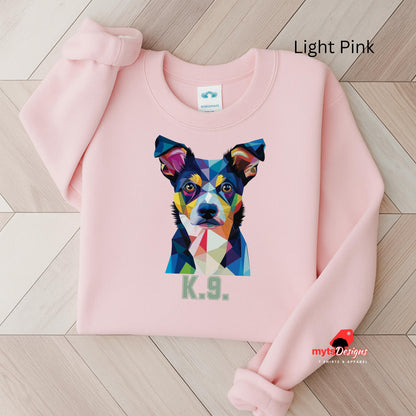 Geometric Dog Sweatshirt