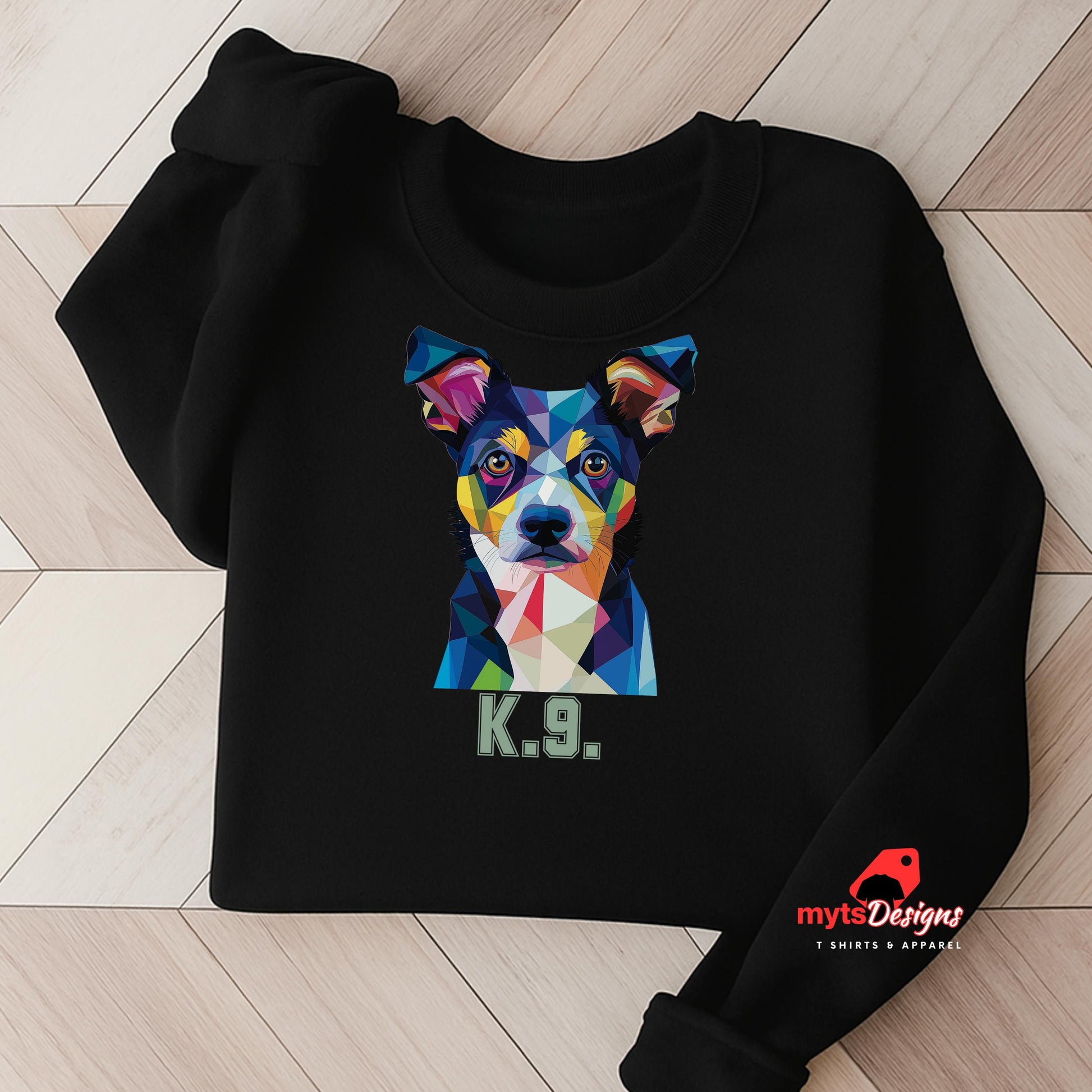 Geometric Dog Sweatshirt