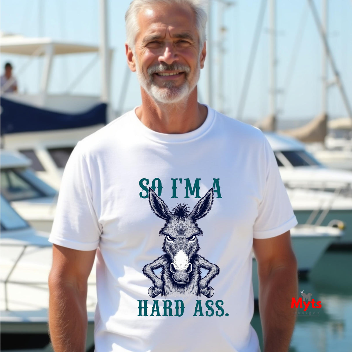 So I’m A Hard Ass Donkey T-Shirt – Funny Graphic Tee