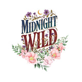 Midnight Wild – Wildflower Floral Graphic Tee for Women