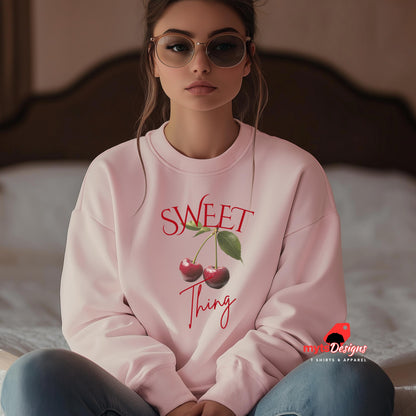 cherry sweatshirt