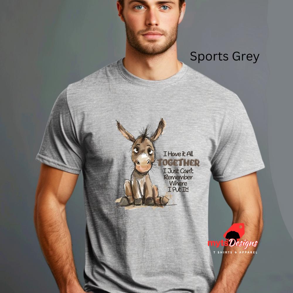 Funny Donkey T-shirt gift for him her,humour shirt,Boss shirt gift