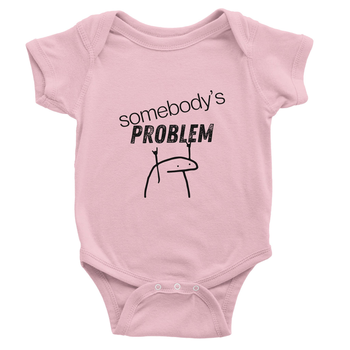 Funny Baby Bodysuit "Somebody's Problem" | 100% Cotton Onesie