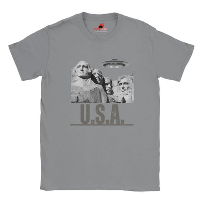 Sports Grey Mt. Rushmore T-shirt
