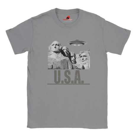 Sports Grey Mt. Rushmore T-shirt