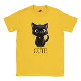 Cute Fluffy Black Cat