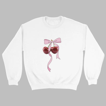 cherry sweatshirt