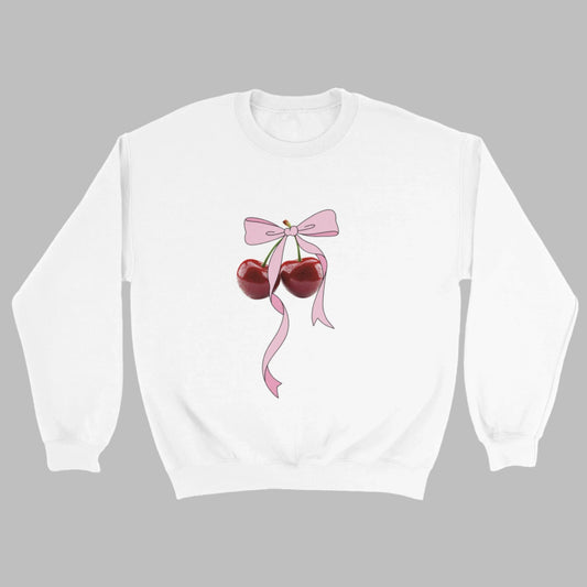 cherry sweatshirt