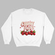 retro cherry sweatshirt