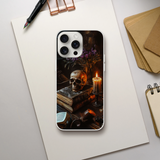 Goth style i phone flexi case
