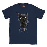 Cute Fluffy Black Cat
