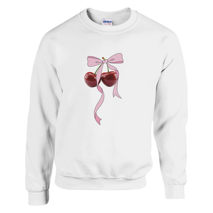 cherry sweatshirt