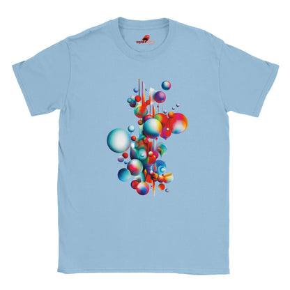 Vibrant Global Geometric Design T-Shirt