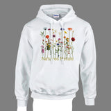 Natures Petals Pullover Hoodie Nature Flower Lovers Gift